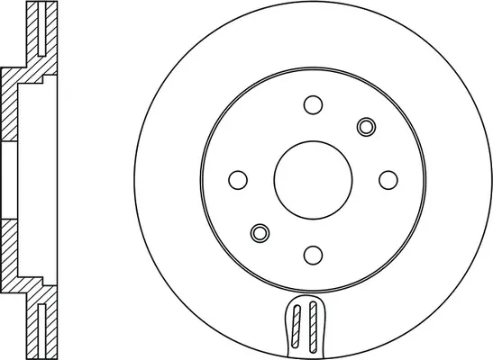Brake Disc (FR0239V)
