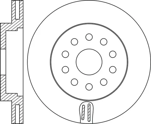 Brake Disc (FR1098V)