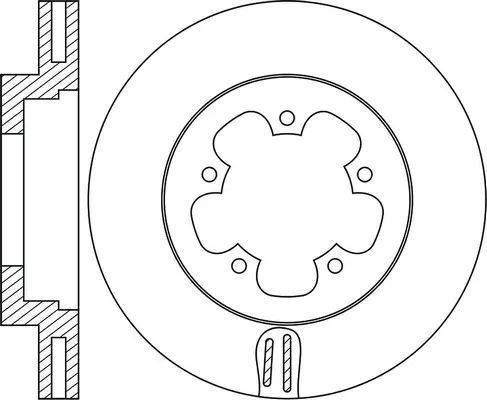 Brake Disc (FR1091V)