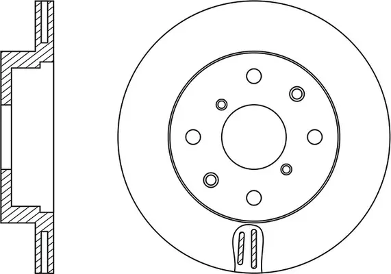 Brake Disc (FR0629V)