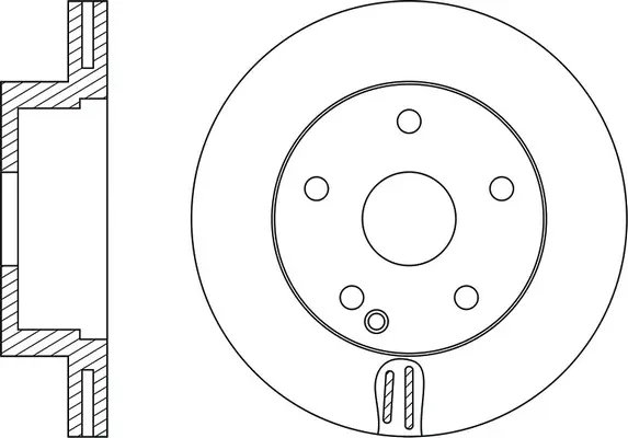 Brake Disc (FR0616V)