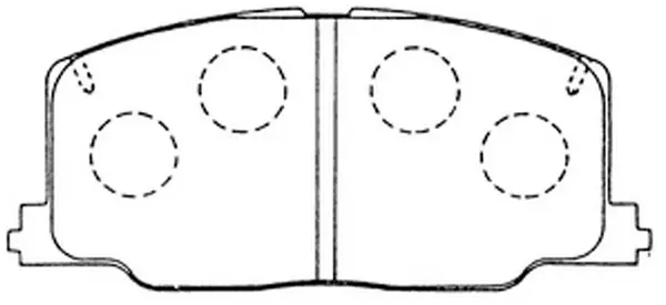 Brake Pad Set, disc brake (FP0356)