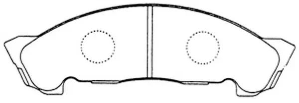 Brake Pad Set, disc brake (FP4147)