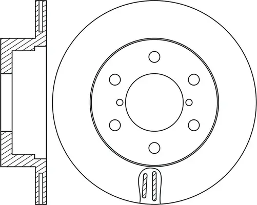 Brake Disc (FR0511V)