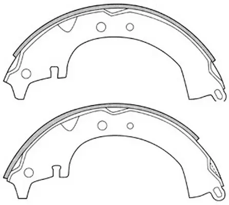 Brake Shoe Set (FT1161)
