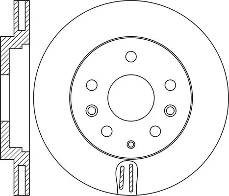 Brake Disc (FR1034V)