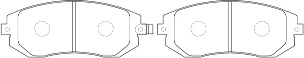 Brake Pad Set, disc brake (FP0929)