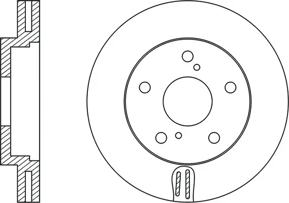 Brake Disc (FR0118V)
