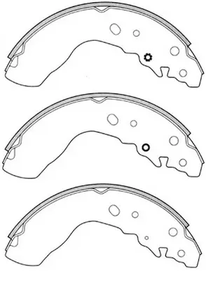 Brake Shoe Set (FT0711)