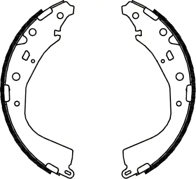 Brake Shoe Set (FT0022)