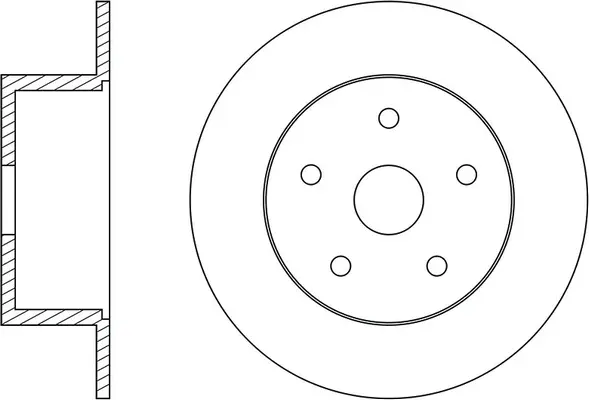 Brake Disc (FR0740)
