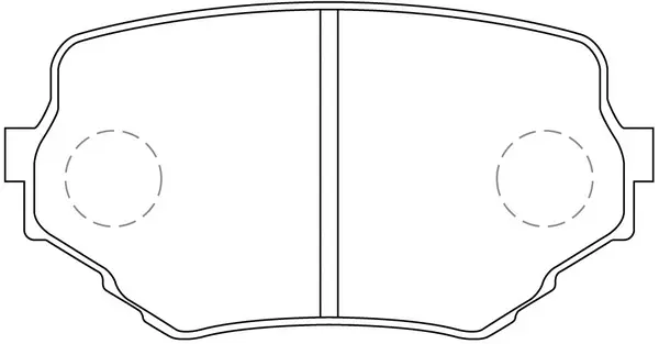 Brake Pad Set, disc brake (FP0680)