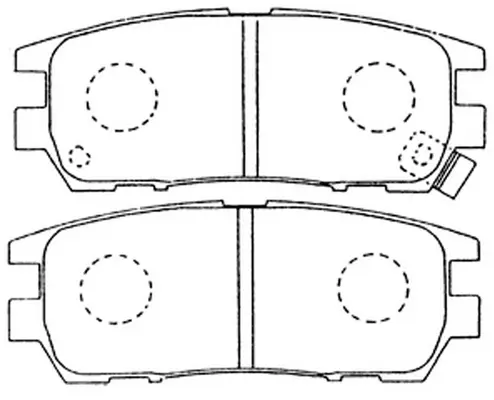 Brake Pad Set, disc brake (FP0567)