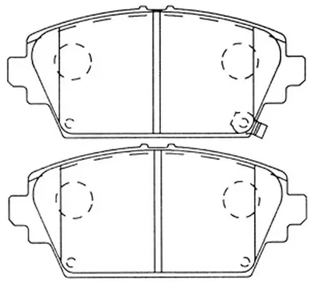 Brake Pad Set, disc brake (FP8182)