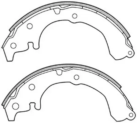 Brake Shoe Set (FT1176)