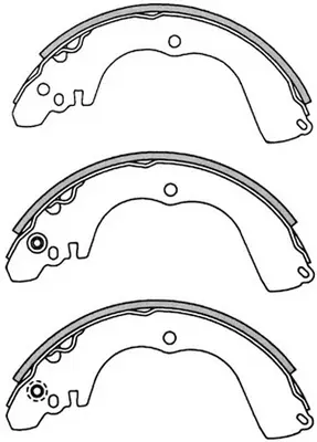 Brake Shoe Set (FT3315)