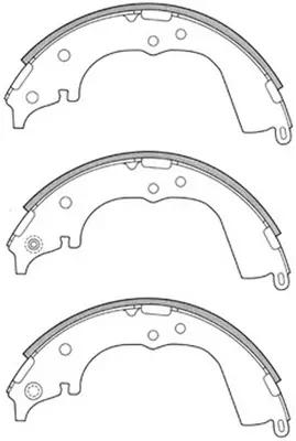Brake Shoe Set (FT1194)