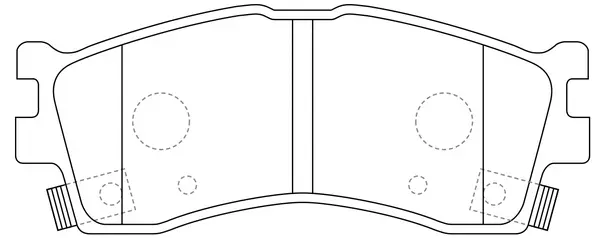 Brake Pad Set, disc brake (FP0889)