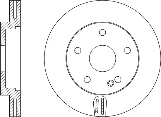 Brake Disc (FR0701V)