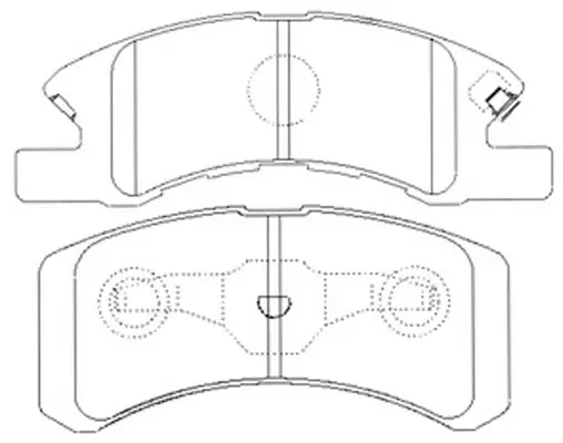 Brake Pad Set, disc brake (FP6169)