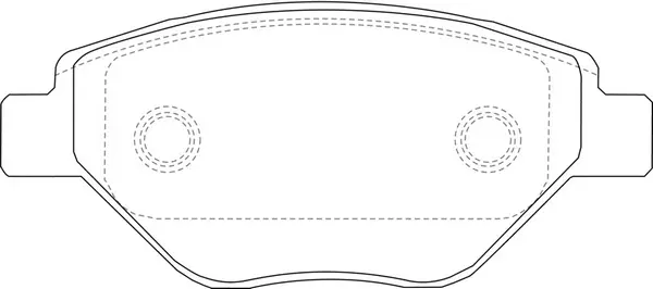Brake Pad Set, disc brake (FP3352)