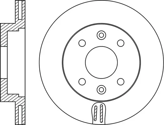 Brake Disc (FR0912)