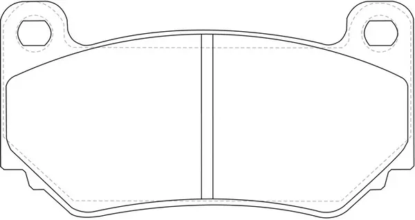 Brake Pad Set, disc brake (FP0287)