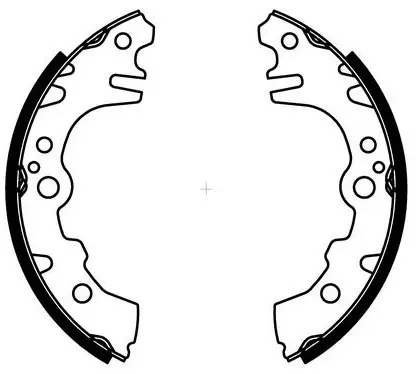 Brake Shoe Set (FT6019)