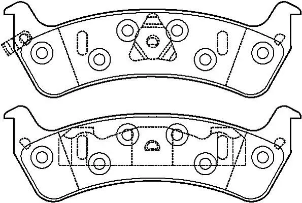 Brake Pad Set, disc brake (FP0625)