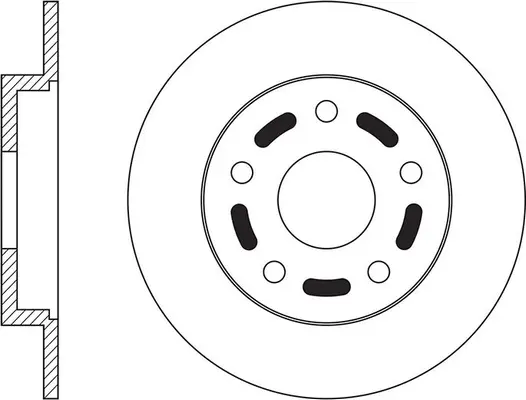 Brake Disc (FR0657)