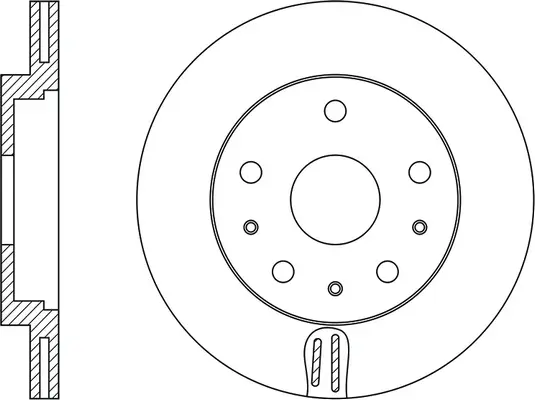 Brake Disc (FR0620V)