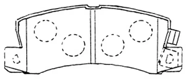 Brake Pad Set, disc brake (FP0685)