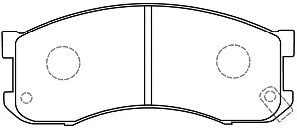 Brake Pad Set, disc brake (FP3129)