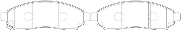 Brake Pad Set, disc brake (FP1094)
