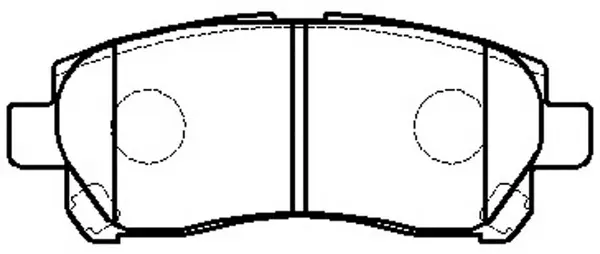 Brake Pad Set, disc brake (FP1077)