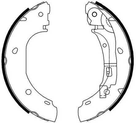 Brake Shoe Set (FT1068)