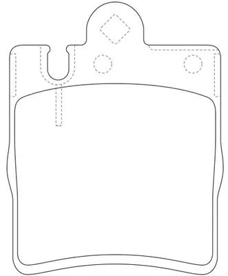 Brake Pad Set, disc brake (FP0873)