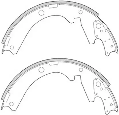 Brake Shoe Set (FT3298)