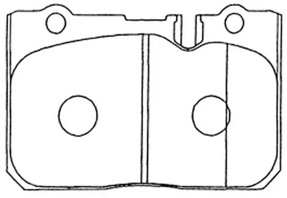 Brake Pad Set, disc brake (FP0665)
