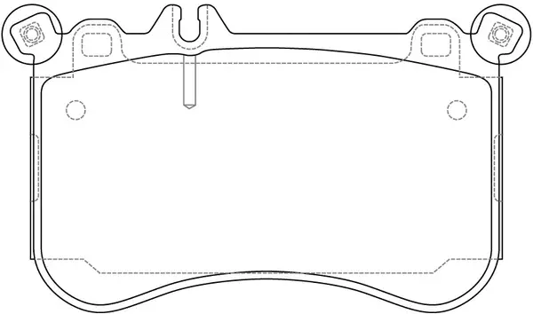 Brake Pad Set, disc brake (FP1634)