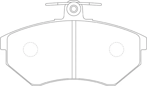 Brake Pad Set, disc brake (FP0696)