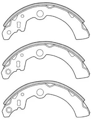 Brake Shoe Set (FT7321)