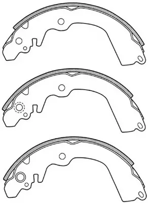 Brake Shoe Set (FT3307)