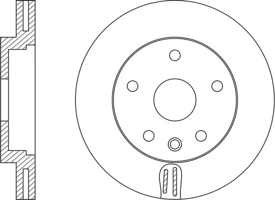 Brake Disc (FR0694V)