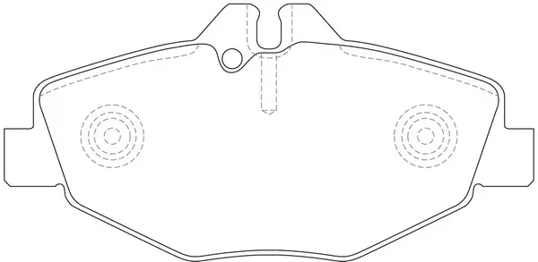 Brake Pad Set, disc brake (FP1237E)