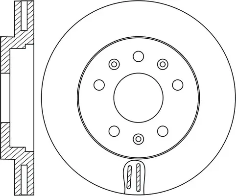 Brake Disc (FR0984V)