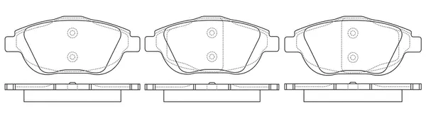 Brake Pad Set, disc brake (FP1933)