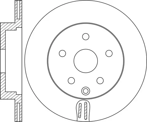 Brake Disc (FR1017V)