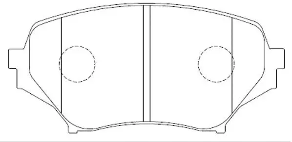 Brake Pad Set, disc brake (FP1179)
