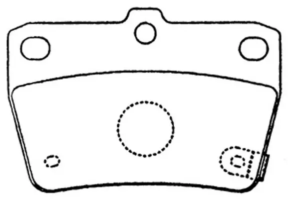 Brake Pad Set, disc brake (FP1051)